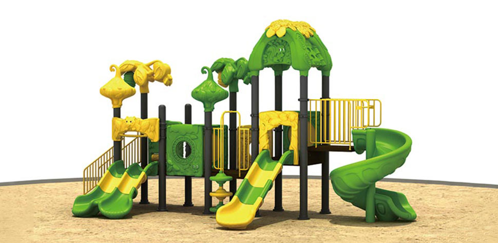 Commercial Plastic Playground Slides