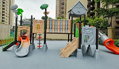 Large Outdoor Castle Themed Playground