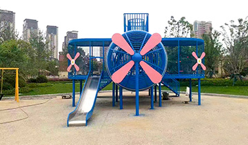 Airplane Shaped Playground Equipment