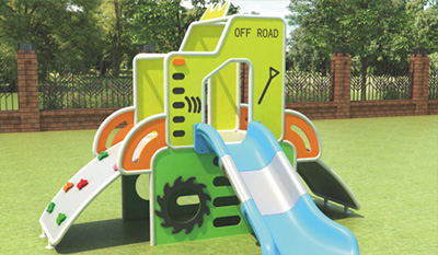 Outdoor Plastic Slide