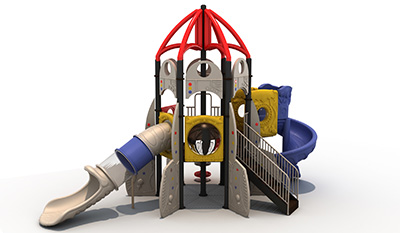 Rocket Outdoor Playground Equipment For Sale